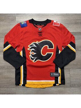 NHL Calgary Flames Breakaway Jersey Adult Size XS - Fanatics